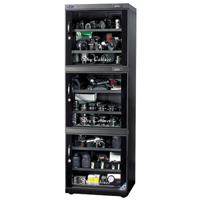 Huitong ตู้กันชื้น รุ่น DHC-500 จอแสดงผลและควบคุมการทำงานแบบดิจิตอล ความจุ 500 ลิตร - สีดำ