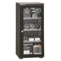Wonderful ตู้กันชื้น รุ่น AD-060C จอแสดงผลแบบเข็มอนาล็อก ความจุ 64 ลิตร - สีดำ